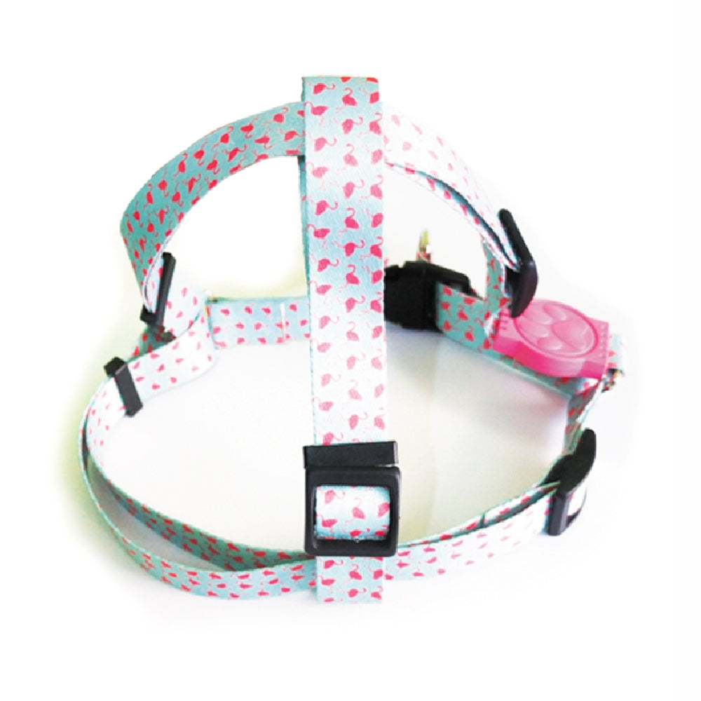 Peitoral Ajustável - Flamingo Pequeno