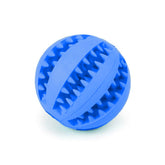 Bola Interativa Porta Ração e Petiscos para Cães - Azul