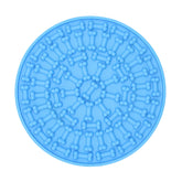 Comedouro Interativo de Silicone - Azul