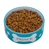 Comedouro Porcelana Principe para Cães - Azul - 750ml