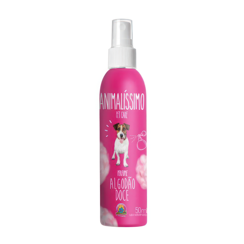 Colônia Algodão Doce para Cachorro - 50ml