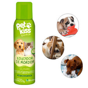 Educador Anti Mordidas e Lambidas para Cães e Gatos - Spray 150ml